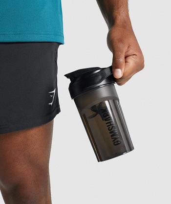 Botellas de Agua Gymshark 14oz Shaker Accessories Negras | CO 4285OKI